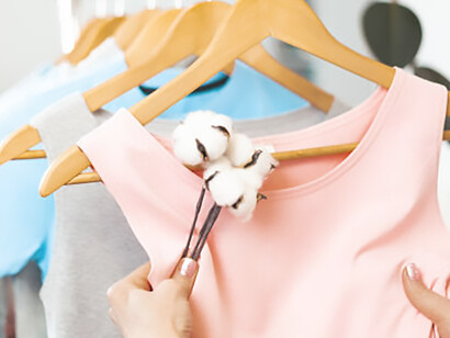 Explore sustainable fashion retail featuring organic textiles and clothing reuse