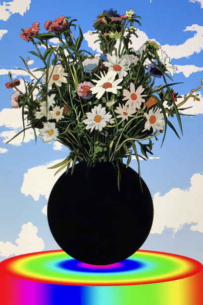 Des fleurs pour Valentin. Courtesy of Galerie Catherine Putman