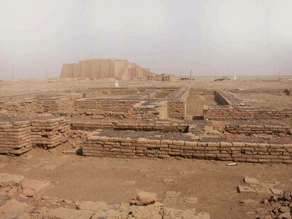 Archeological site in Ur, Iraq