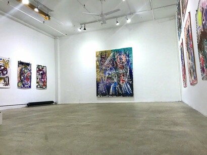 Chaos, Exhibition view. Courtesy of Catherine Ahnell Gallery