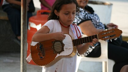 La pasión por el huapango empieza pronto