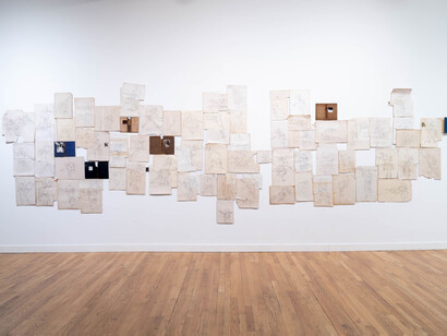 Phil Hale, Anticlimb, exhibition view. Courtesy of Anita Rogers Gallery