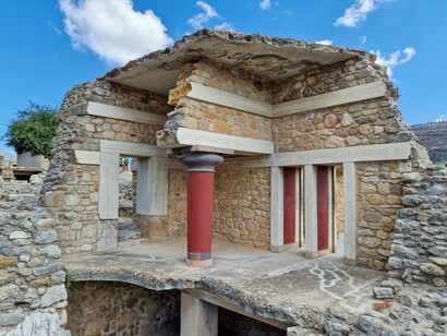 Palazzo di Cnosso, Knossos, Creta, Grecia