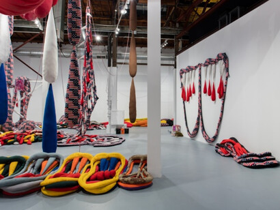 Catherine Opie and Sterling Ruby, Exhibition view. Courtesy of MOCA