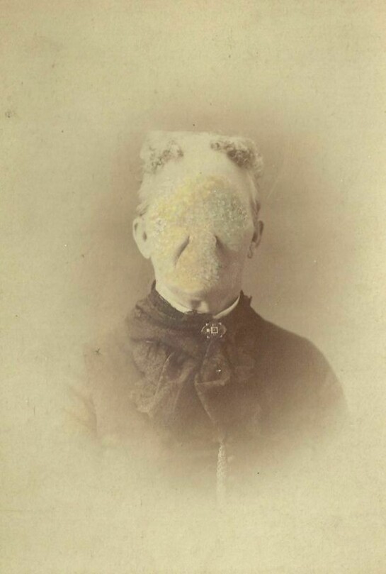 Tom Butler, Hartwell, 2012, Gouache on Albumen print, 16.5 x 10.5 cm