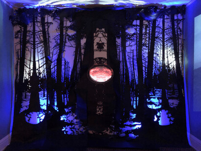Alice Pixley Young, Half life, exhibition view. Courtesy of Akron Art Museum