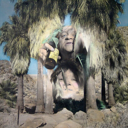 Elaine Stocki, "Albert" 2013. Hand-tinted silver gelatin print, edition of 5 (+1 AP), 29.75 x 30 inches. Courtesy the artist and Thomas Erben Gallery, New York.