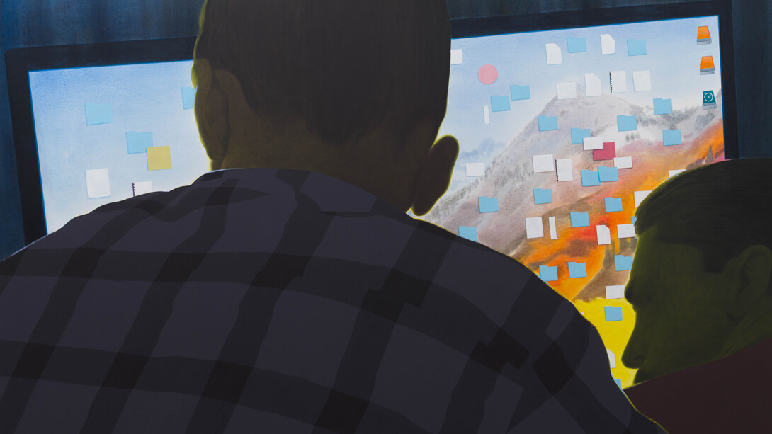 Jonah Gebka, High sierra, 2024. Courtesy of Galerie Thomas Fuchs 