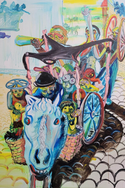 David Bade, No vacancy (detail), 2025. Courtesy of Galerie Maurits van de Laar