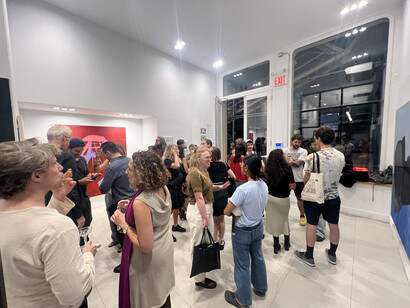 Artemis Kotioni, In parallax, exhibition view. Courtesy of The Opening Gallery