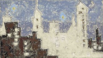 Lyonel Feininger, Architecture with Stars II, 1945
