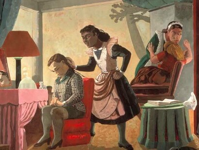 "The Maids", da pintora portuguesa Paula Rego