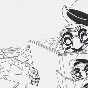 Marc-Antoine Mathieu, Rétrospective. Courtesy of Huberty & Breyne Gallery