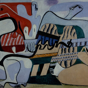 Le Corbusier, Trois Musiciennes, Huile sur toile, 0,97 x 1,30 m © FLC, ADAGP, Paris 2015
