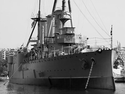 La Georgios Averof al suo esordio era la più moderna, veloce e potente nave da guerra dell’Egeo
