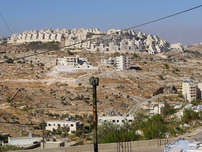 Asentamientos israelíes en Palestina