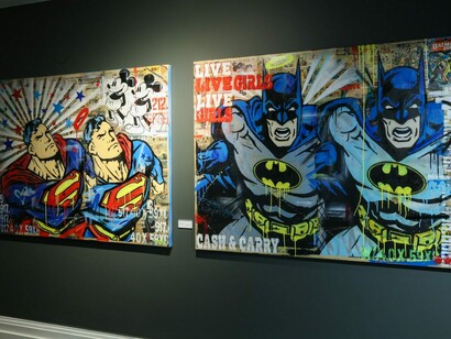 Retrospective,Exhibition view. Courtesy of Maddox Gallery