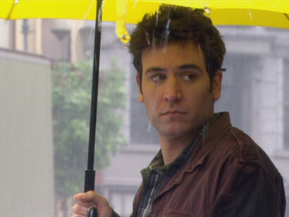 Ted Mosby melancólico esperando a su verdadero amor