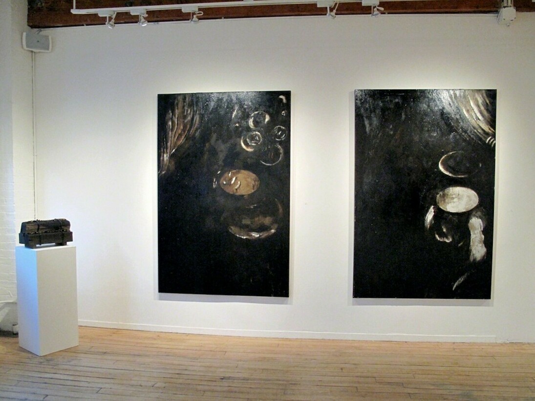 The Phantom Forest, Exhibition view. Courtesy of Carter Burden Gallery