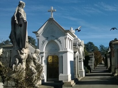 Vista panoramica del Cimitero