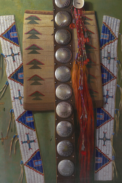 William Shepherd, Our american colors (detail), 2011. Courtesy of LewAllen Galleries 