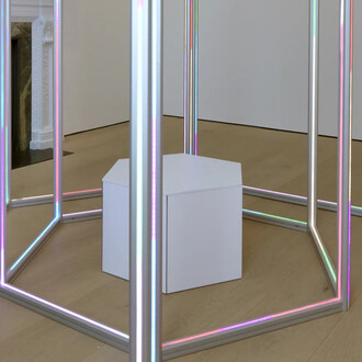 Yuko Shiraishi, Brief encounter - Gazebo, exhibition view. Courtesy of Annely Juda Fine Art