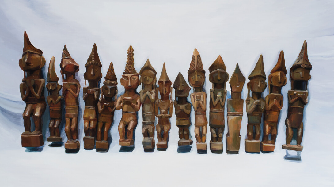 Sandra Gamarra, El que no tiene de inga tiene de mandinga I [Quem não tem inga tem mandinga I] [Those who don't have inga have mandinga I] (detail), 2007. Courtesy of MASP