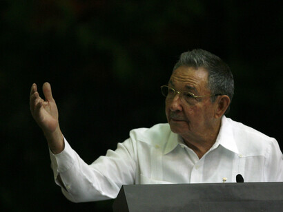 Cumbre de las Américas. Raúl Castro, presidente de Cuba