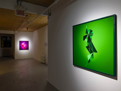 Gilles Tarabiscuité, Dis/Augmented reality 2.0, exhibition view. Courtesy of Art Mûr