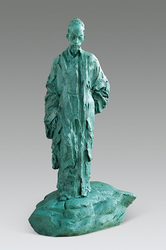 Yuan Haowen, Wei Xiaoming, 120 cm×120 cm×225 cm. 