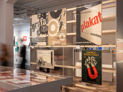 Avant-garde—graphic design on the rise, exhibition view. Courtesy of Museum für Gestaltung