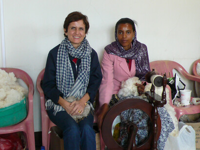 Marina Spadafora in Etiopia
