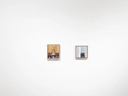 Ian Mwesiga, Au service des rêves (In the service of dreams), exhibition view. Courtesy of Mariane Ibrahim Gallery