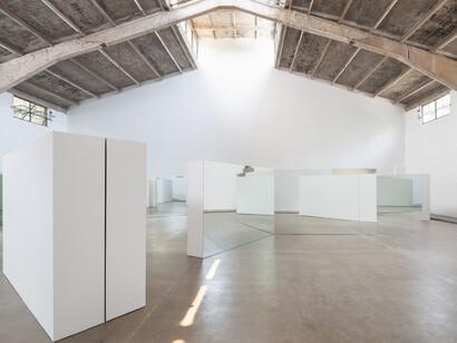 Michelangelo Pistoletto 'Oltre Lo Specchio'
Exhibition view, Galleria Continua, Beijing. 
Photo Oak Taylor Smith. Courtesy: Artist and Galleria Continua, San Gimignano / Beijing / Les Moulins / Havana 