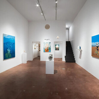 Beryl Odette, Seaing, exhibition view. Courtesy of Track 16 Gallery