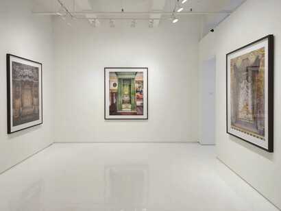 David Leventi, Perchance to dream: royal and noble bedchambers, exhibition view. Courtesy of Rick Wester Fine Art