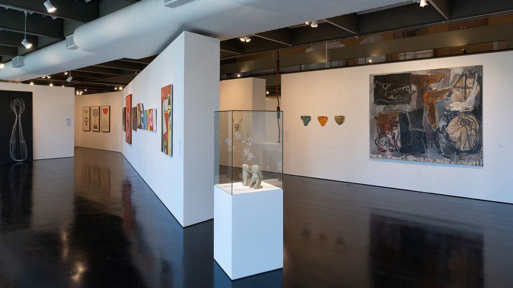 100 anos de arte. Gilberto Chateaubriand, vista da exposição. Cortesia do Museu de Arte Moderna do Rio de Janeiro