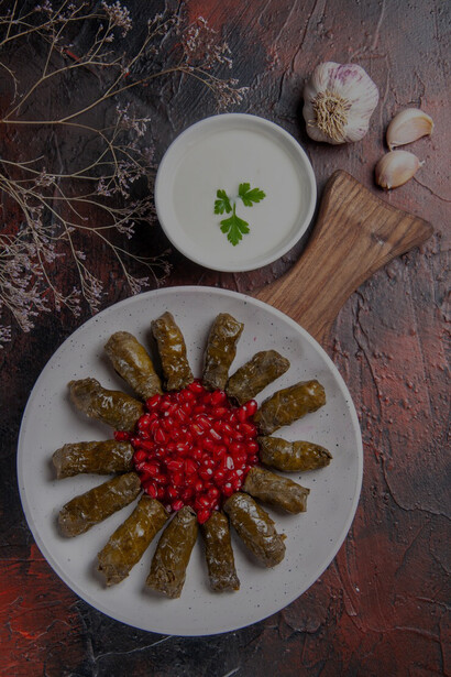 In Turkish cuisine, yaprak sarma stands out as a beloved dish of grape leaves stuffed with a seasoned rice mixture, highlighting the rich traditions and flavors of Turkey