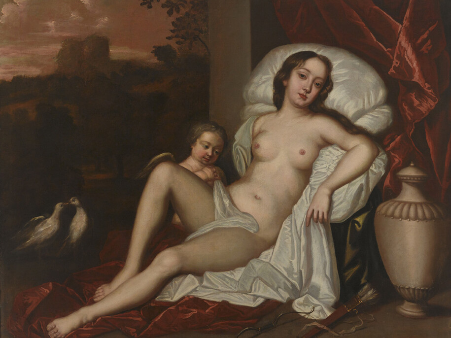 Portrait of Nell Gwyn, after Sir Peter Lely, c.1678, (c) Army and Navy Club, London
