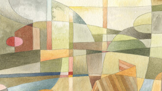 Cloudburst, watercolour, 16 x 12 cm, Mark Weighton, 2026