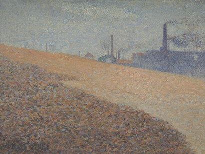 Forjas en Ivry,1888-89, Albert Dubois-Pillet