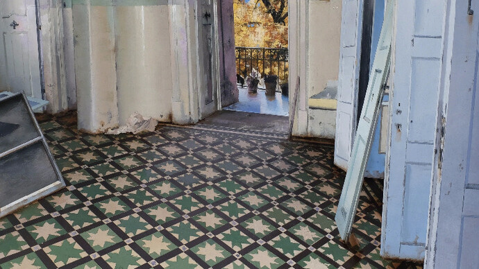 Matteo Massagrande, Exhibition view. Courtesy of Galleria Punto Sull'Arte