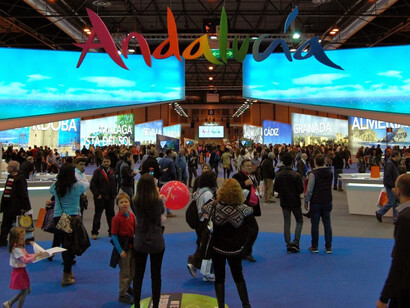 Fitur 2015. Zona dedicada a Andalucía