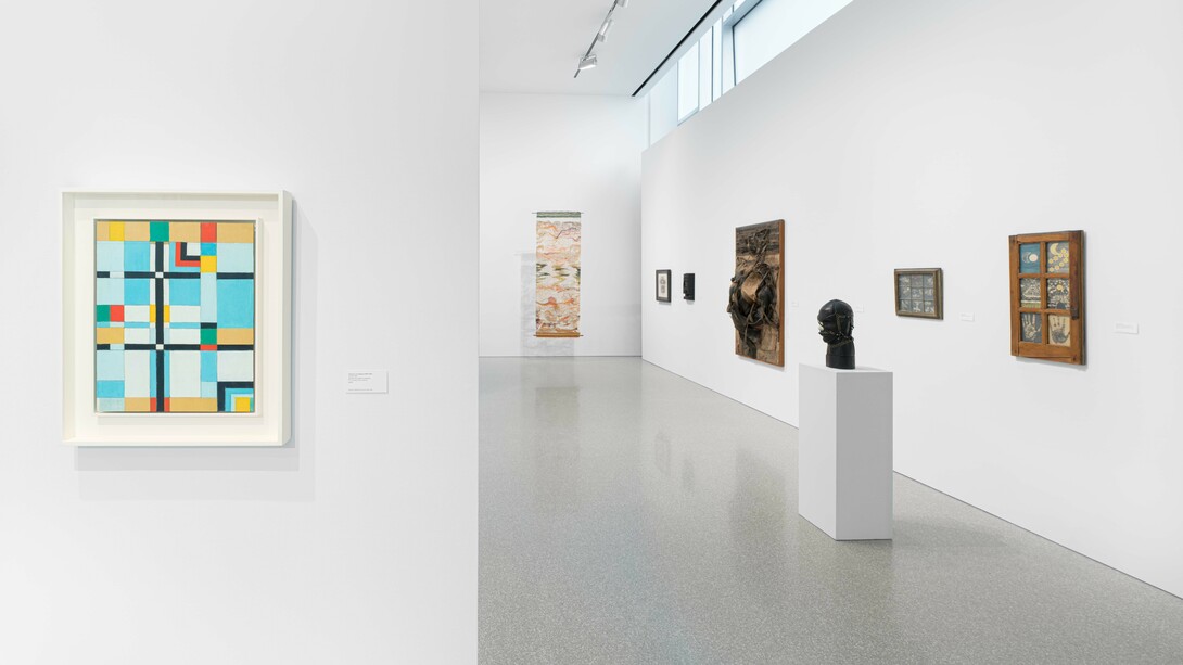 Various artists, 18 women, 50 years, exhibition view. Courtesy of Michael Rosenfeld Gallery