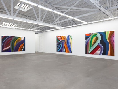 Installation view, June Edmonds: Joy of Other Suns, Luis De Jesus Los Angeles, 2021. Courtesy of Luis De Jesus Los Angeles. Photography by Paul Salveson. © June Edmonds. Courtesy of Luis De Jesus Los Angeles