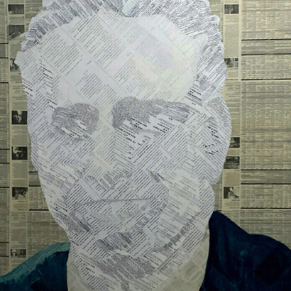 Geoffrey Stein, Jon Stewart, 2016. Courtesy of The Lionheart Gallery 