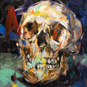 Paul Wright, Colossus, 2013, oil on canvas, 100 x 90 cm, 39 3/8 x 35 3/8 in, courtesy of Gallery Elena Shchukina