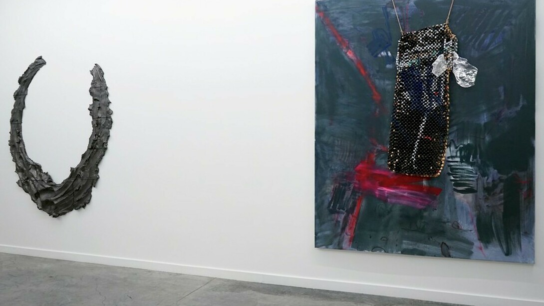 Rosy Keyser & Brie Ruais, Exhibition view. Courtesy of Romer Young Gallery