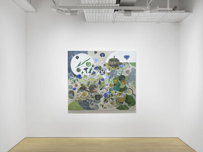 James Owens, Allus do it fer thissen, exhibition view. Courtesy of Pilar Corrias Gallery