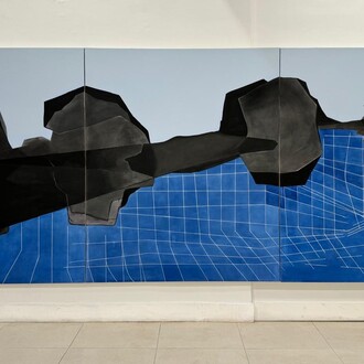 Artemis Kotioni, In parallax, exhibition view. Courtesy of The Opening Gallery